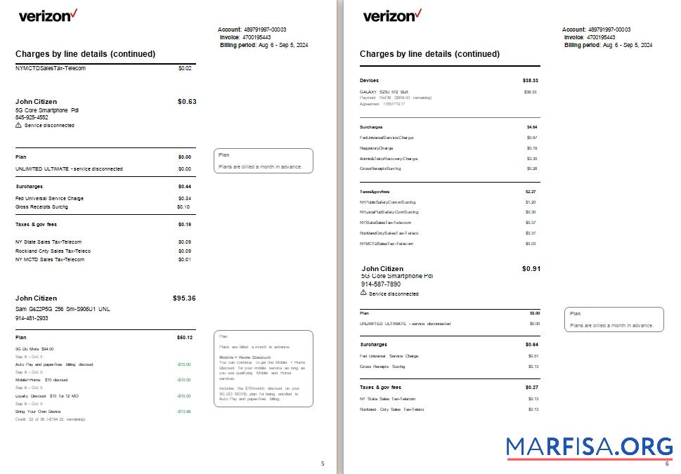 Realistic USA New Jersey Verizon utility 5 6 scr download for verification